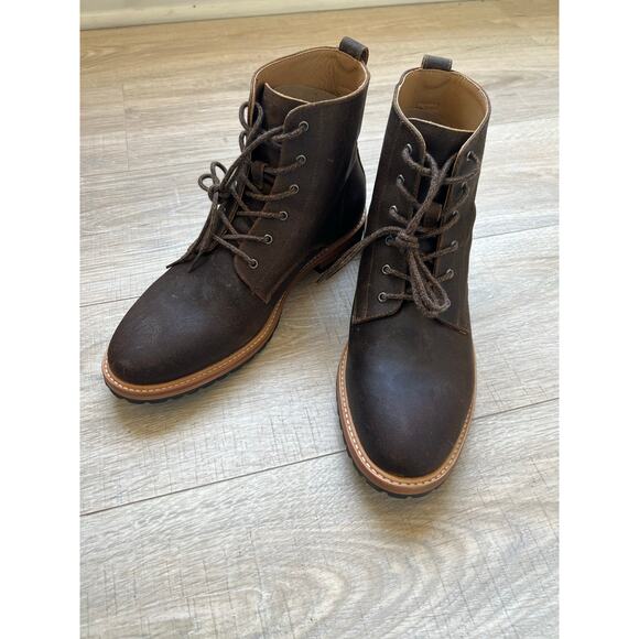 New Martin All Weather Boots waxed brown color main image 11